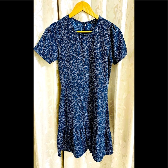 Blue skater dress_Chemistry